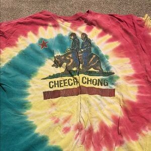 Tie-Dye Cheech and Chong T-Shirt